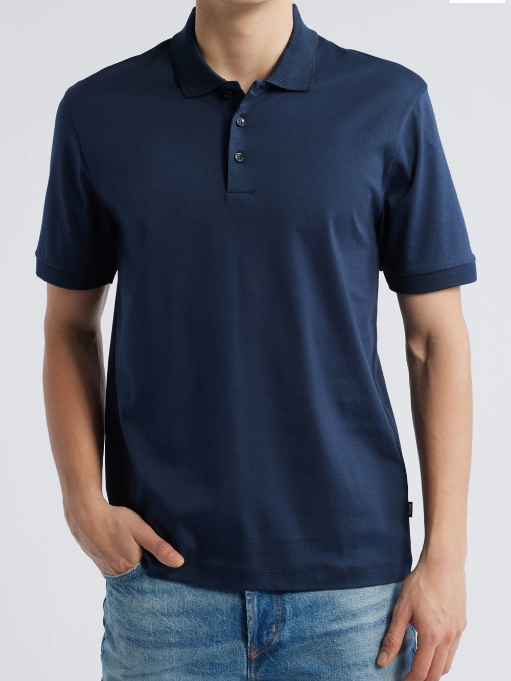 Boss Mercerized Cotton Polo